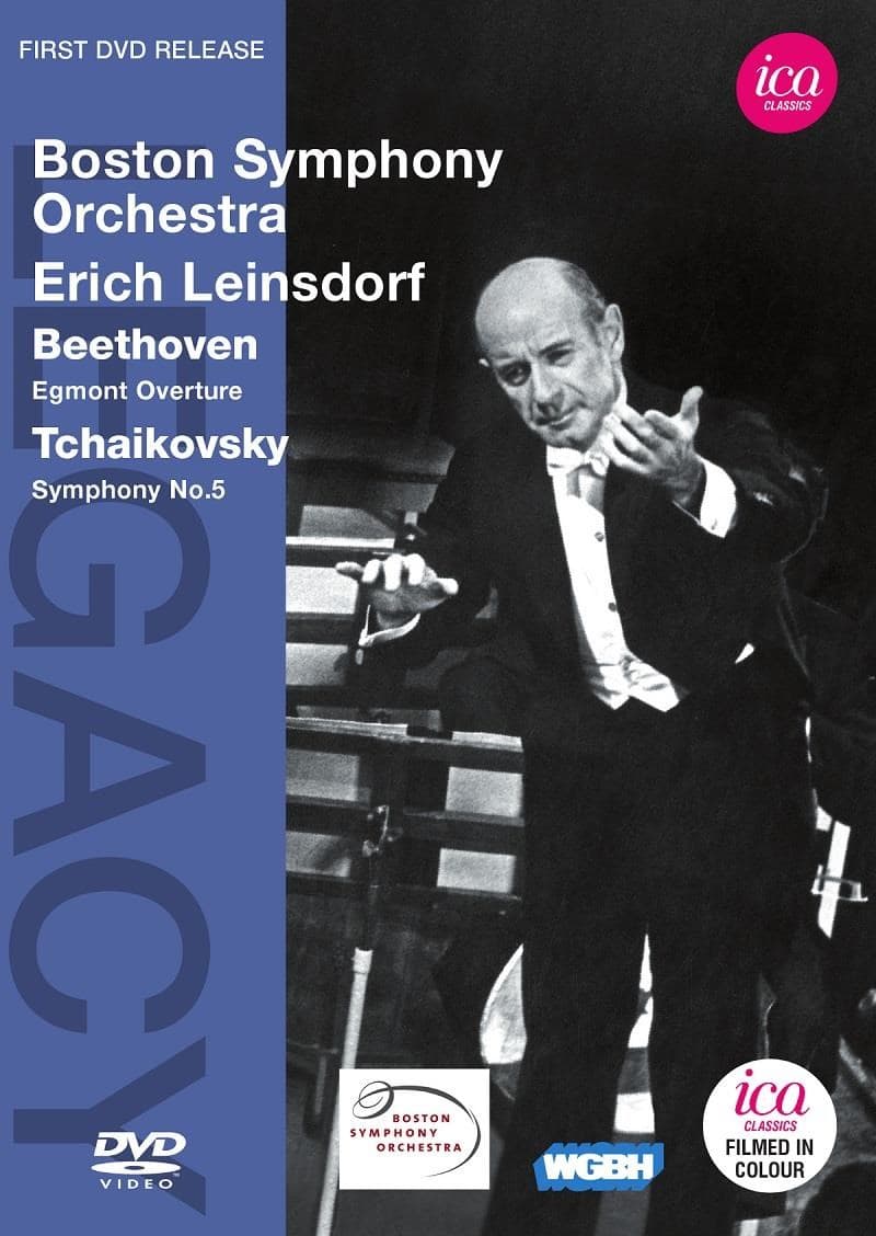 Boston Symphony Orchestra, Erich Leinsdorf - Beethoven: Egmont Overture/Tchaikovsky: Symphony No.5 (DVD)