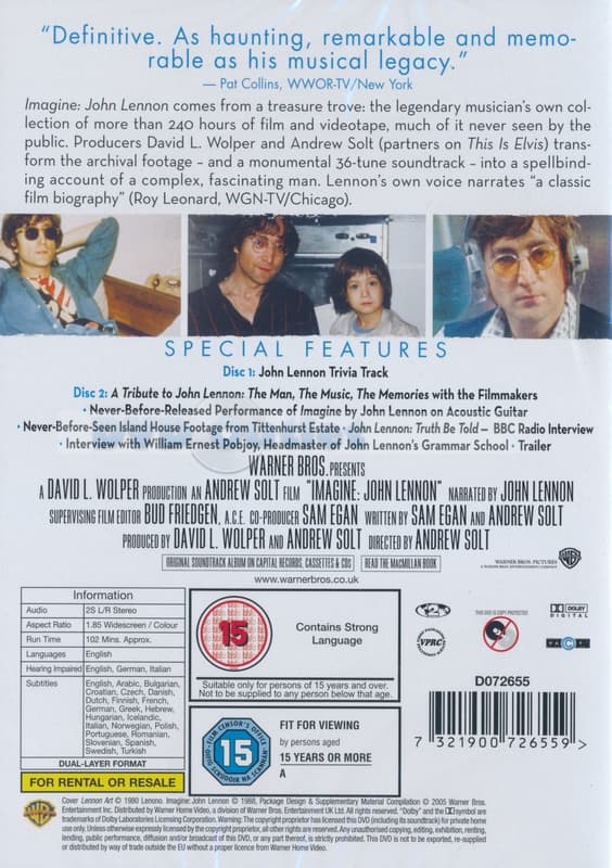 Imagine: John Lennon - Special Edition (Import)