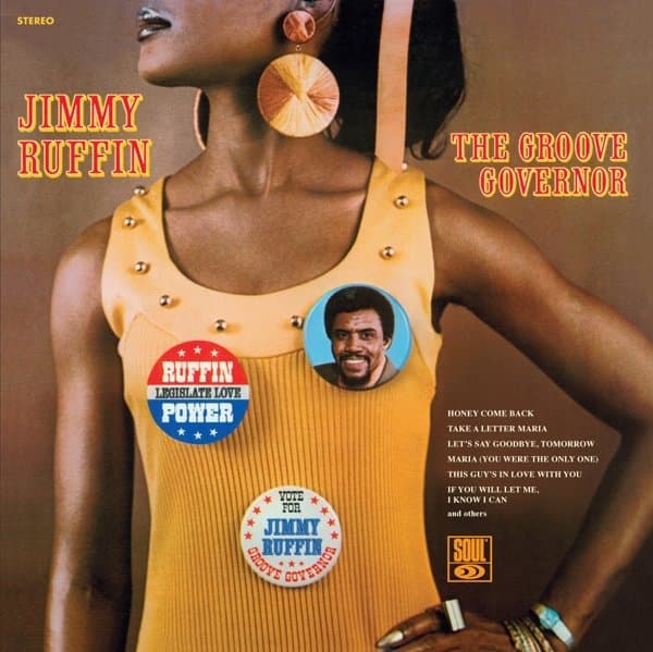 Jimmy Ruffin - Groove Governor (CD)