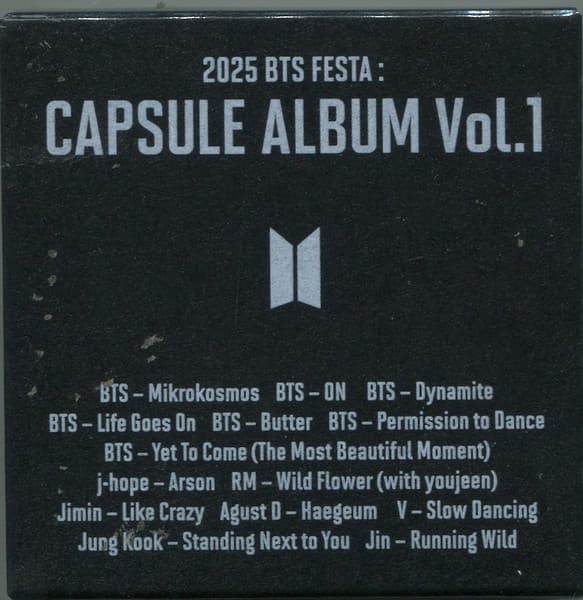 2025 BTS Festa: Capsule Album Vol. 1