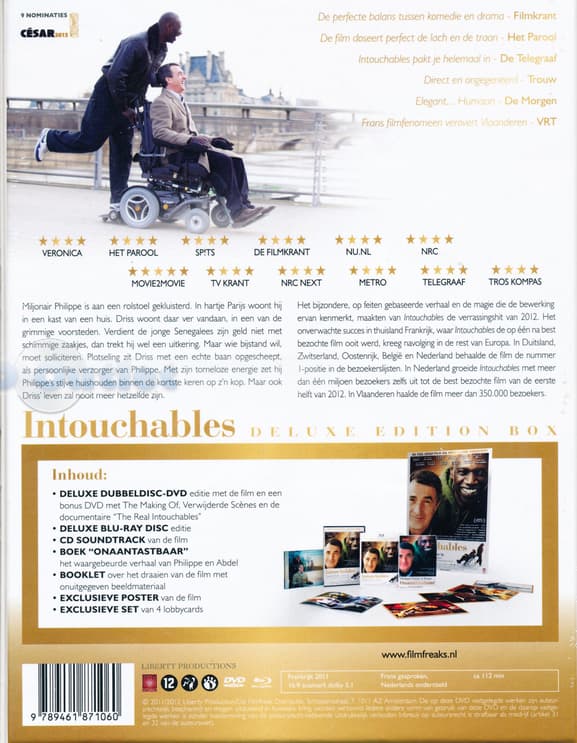 Intouchables collectors box (Blu-ray)