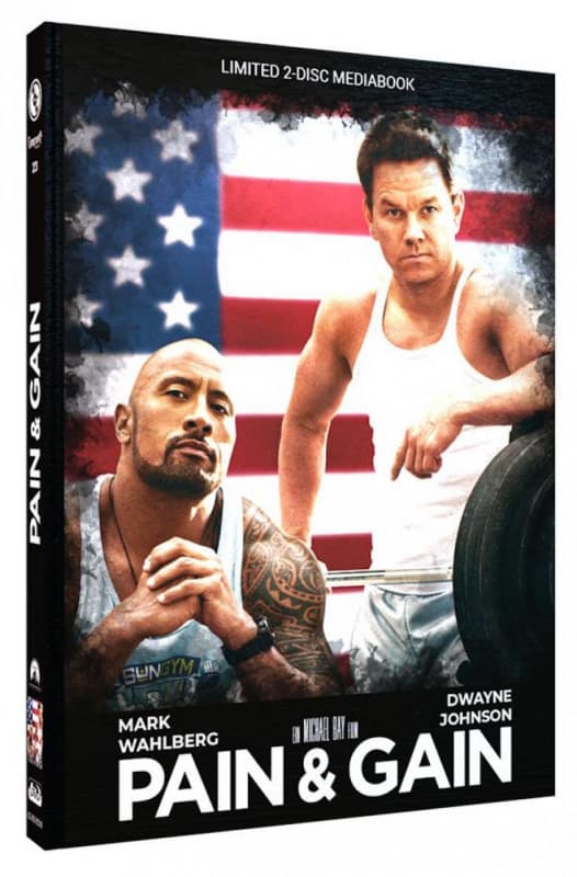 Br+dvd Pain & Gain - 2-disc Mediabook (cover B) - Limitiert Auf 333 Stk. (2021-02-19)