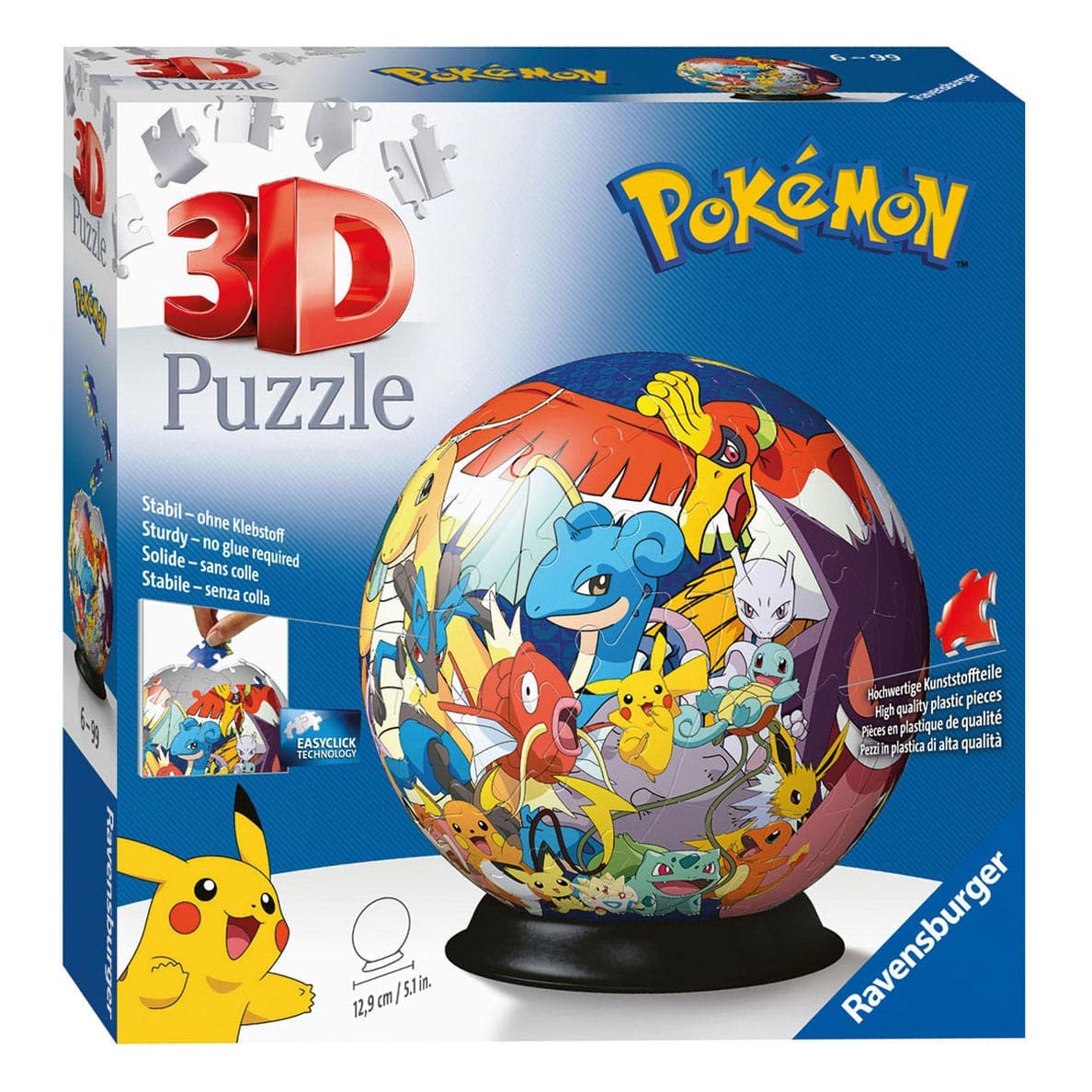 Ravensburger Pokémon Puzzelbal, 72st.
