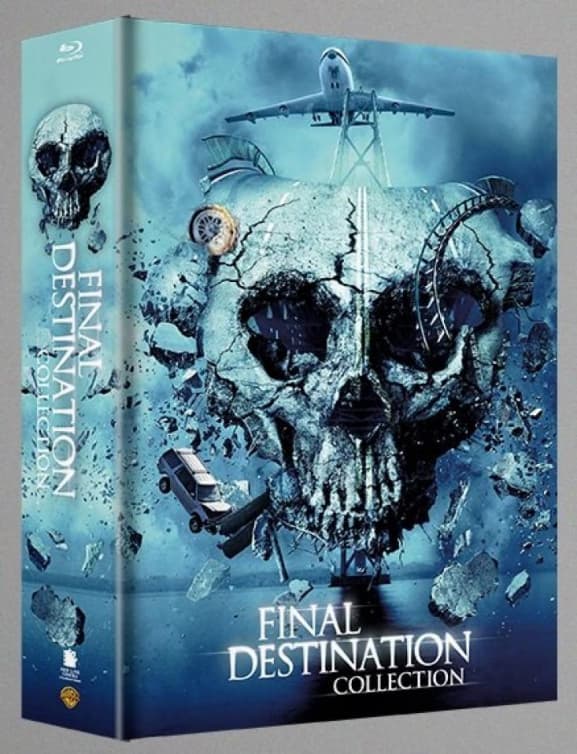 Br+dvd Final Destination 1-5 - 10-disc Mega Book - Limitiert Auf 2.222 Stck