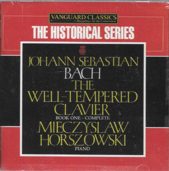 J.s.bach-the Well-tempered: Clavier Book One
