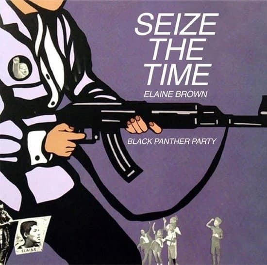 Elaine Brown (Black Panther Party) - Seize The Time (LP) (Coloured Vinyl)