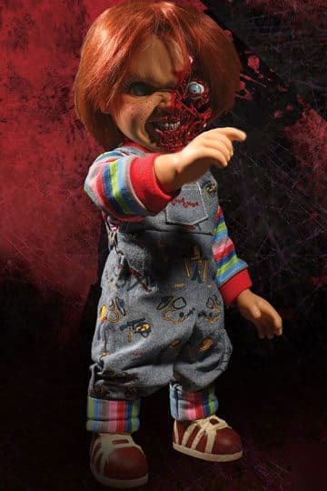 Child's Play 3 Mds Mega Talking Pizza Face Chucky