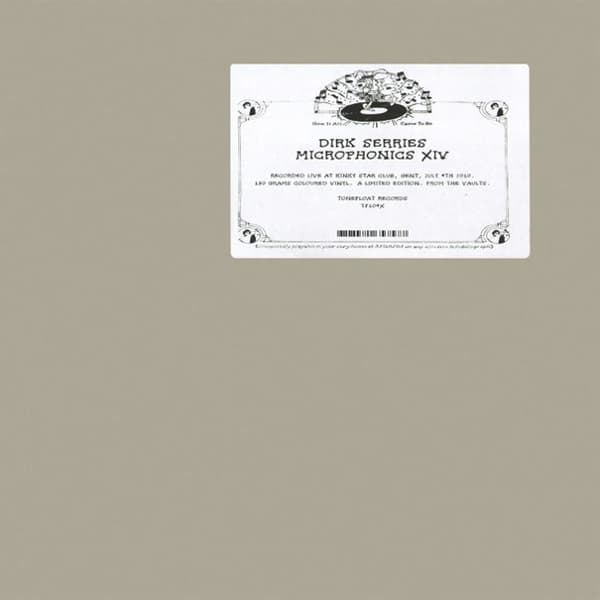 Dirk Serries - Microphonics XIV (Gent) (LP) (Coloured Vinyl)