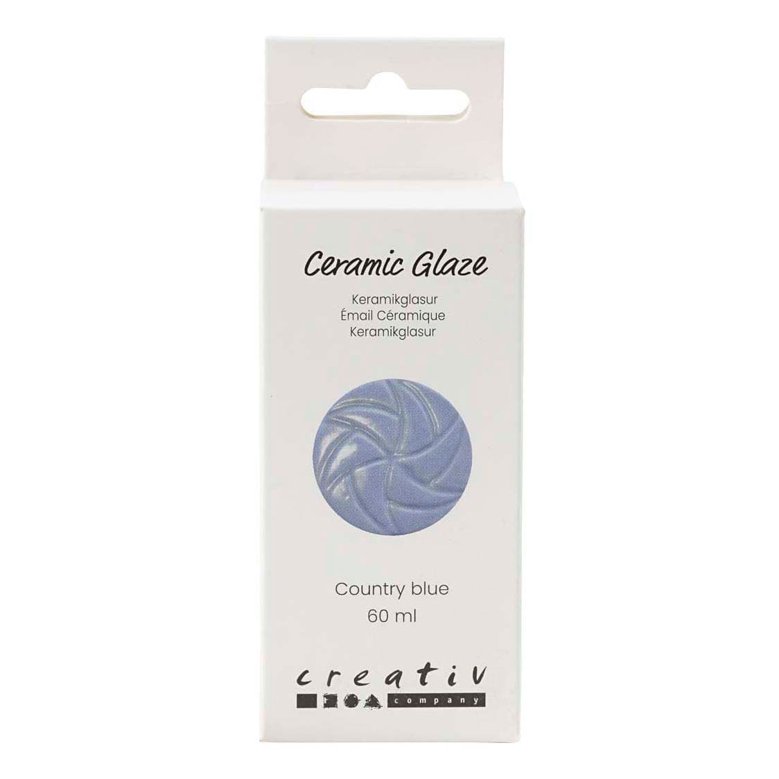 Keramiek Glazuur 984-1101 C Dekkend Country blue - 60ml
