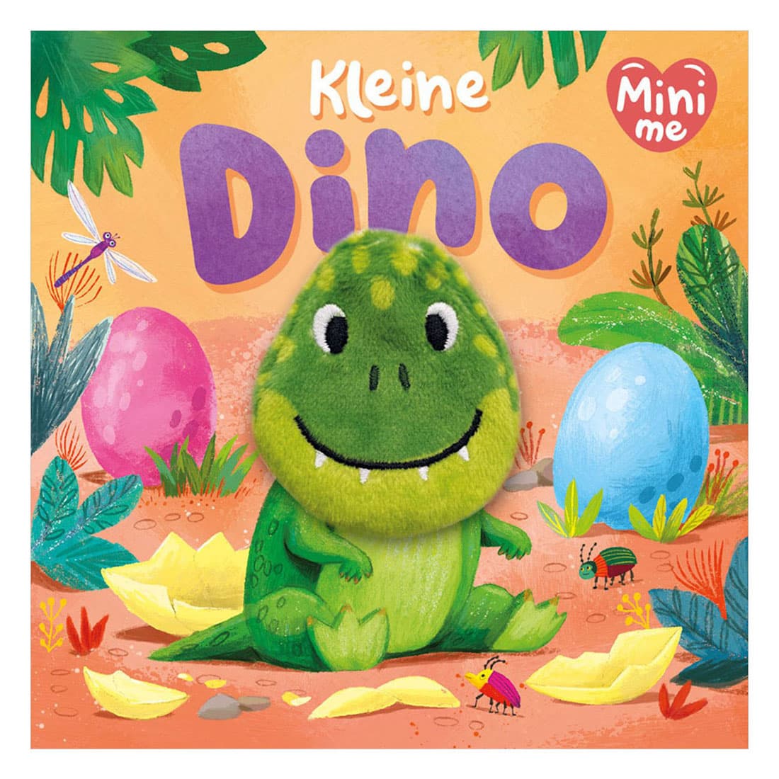 Kleine dino - vingerpopboek