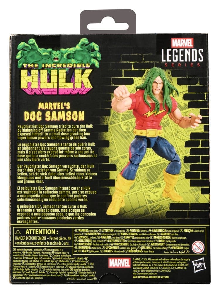 Hulk Marvel Legends Series Doc Samson 6-Inch Action Figure