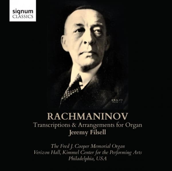 Jeremy Filsell - Rachmaninoff: Transcriptions And Arrangements For Organ (CD)