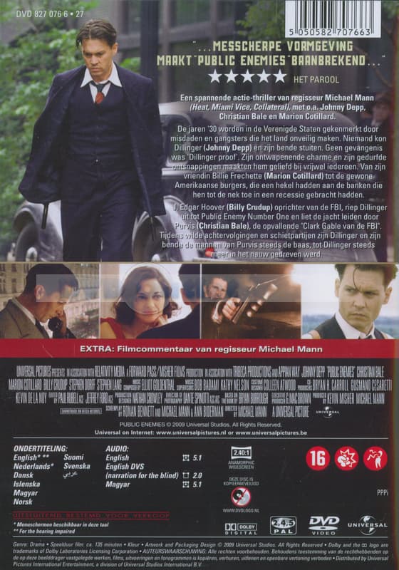 Public enemies (DVD)