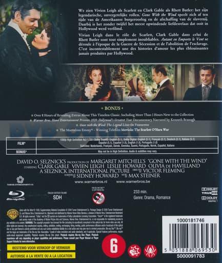 Gone With The Wind (Blu-ray)