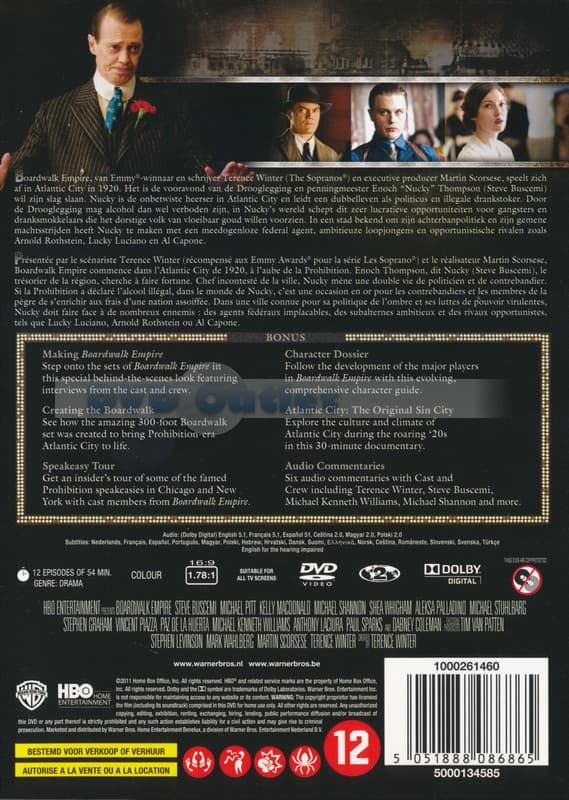 Boardwalk empire - Seizoen 1 (DVD)