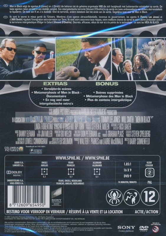 Men In black (DVD)